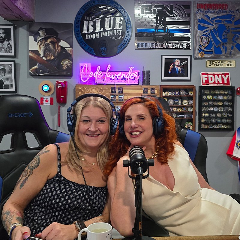 Dr Ashley and Nurse Tanya ready to go live.